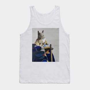 Sally the Sewing Squirrel Tank Top